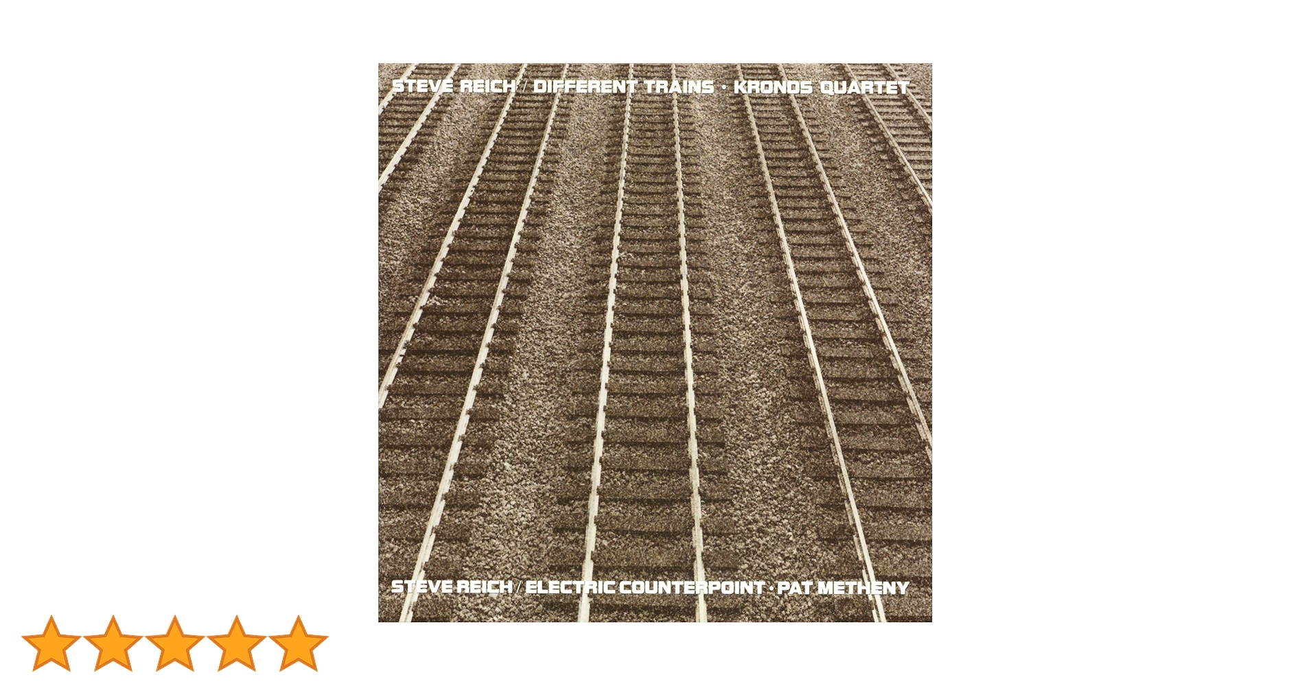 Amazon.co.jp: Electric Counterpoint / Different Trains